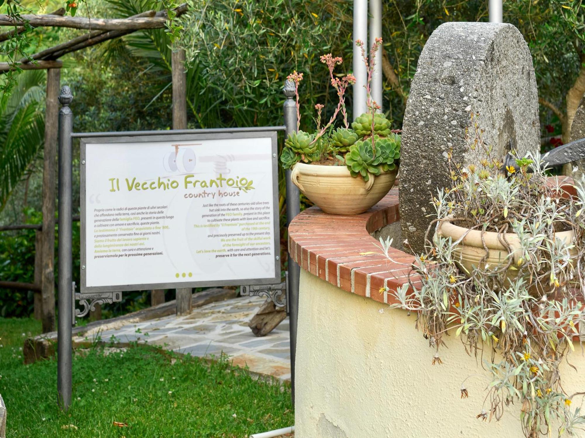Вилла Il Vecchio Frantoio Stella Cilento Экстерьер фото